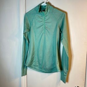Old Navy athletic long sleeve top with zip up neck